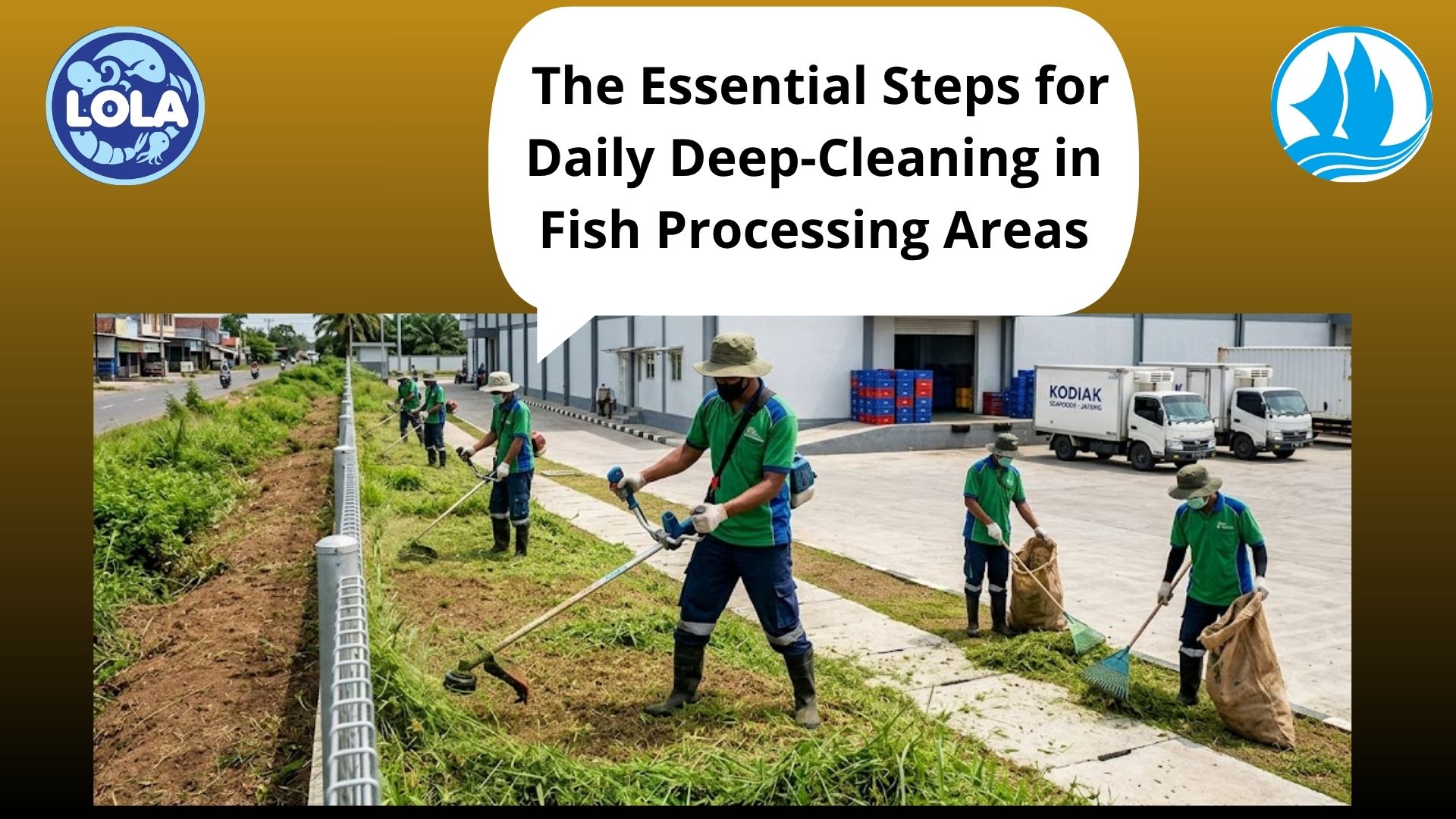 The Essential Steps for Daily Deep-Cleaning in Fish Processing Areas